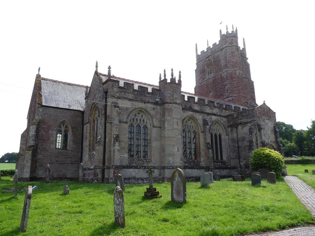 Church of St Lawrence from the North East Church of St