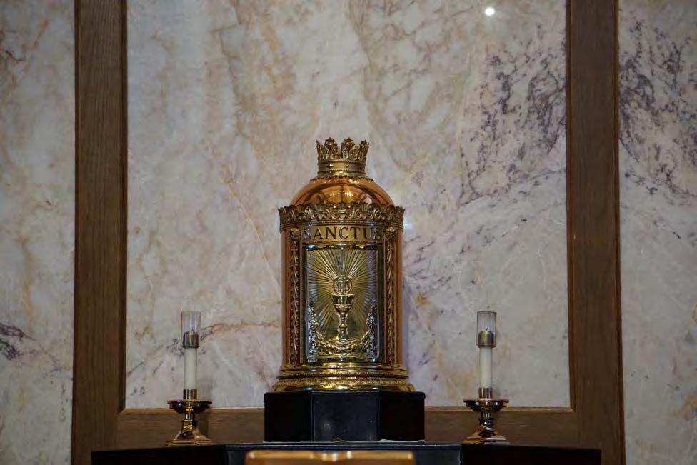 CHAPTER 5 The Placement of the Tabernacle The General Instruction of the Roman Missal states with regard to the reservation of the Most Holy Eucharist that: In accordance with the structure of each