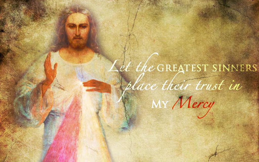 CHAPTER 6 Divine Mercy Sunday The devotion of Divine Mercy was actively promoted by Pope John Paul II. On April 30, 2000, the Canonization of Sr.