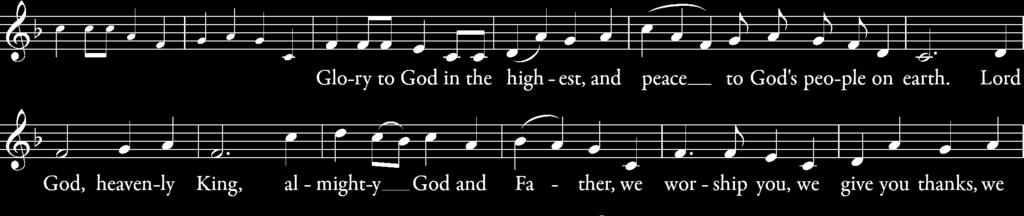 before thee, now and evermore. Amen. Lidley s Prayers, 1566 processional hymn 390 Praise to the Lord, the Almighty opening acclamation Blessed be the one, holy, and living God.