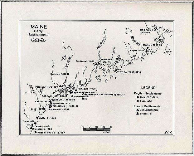 Maine and New Hampshire In 1623, Maine was annexed by