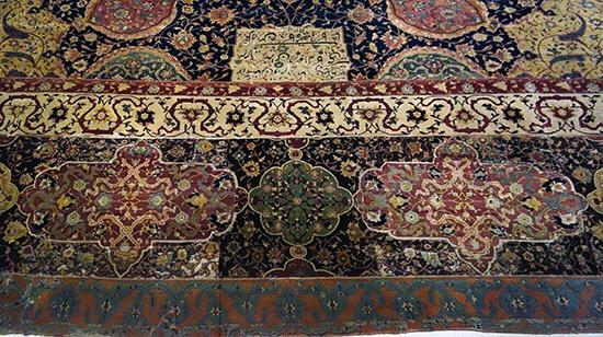 THE ARDABIL CARPET Except for thy threshold, there is no refuge for me in all the world.