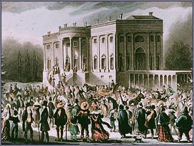 Jackson s Inauguration Mobs of regular people