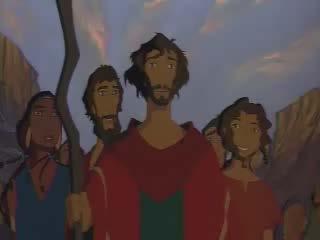 The Exodus & Parting of the Red Sea The Prince of Egypt / 3:05 Dreamworks 1998 / Voices: Val Kilmer, Sandra