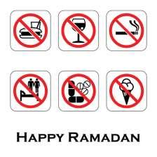 During this month, Muslims will refrain from all food, drink,