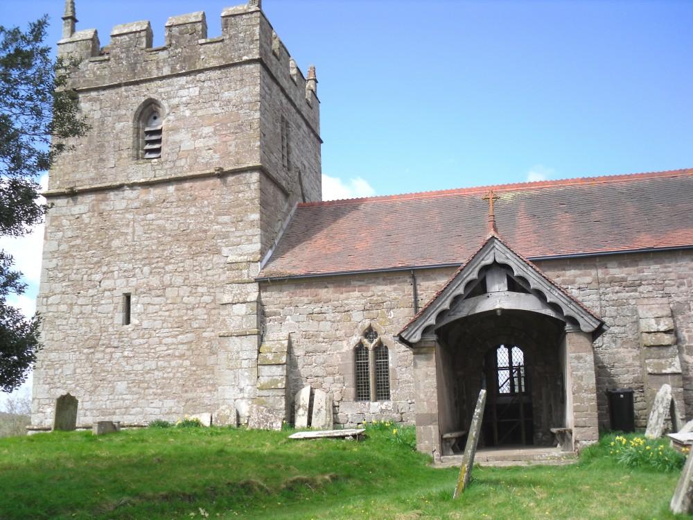 Driving southwards from Stanton Long we made for Holy Trinity Church, Holdgate, which received a grant of 150,000 from the Heritage Lottery Fund's Repair for Places of Worship
