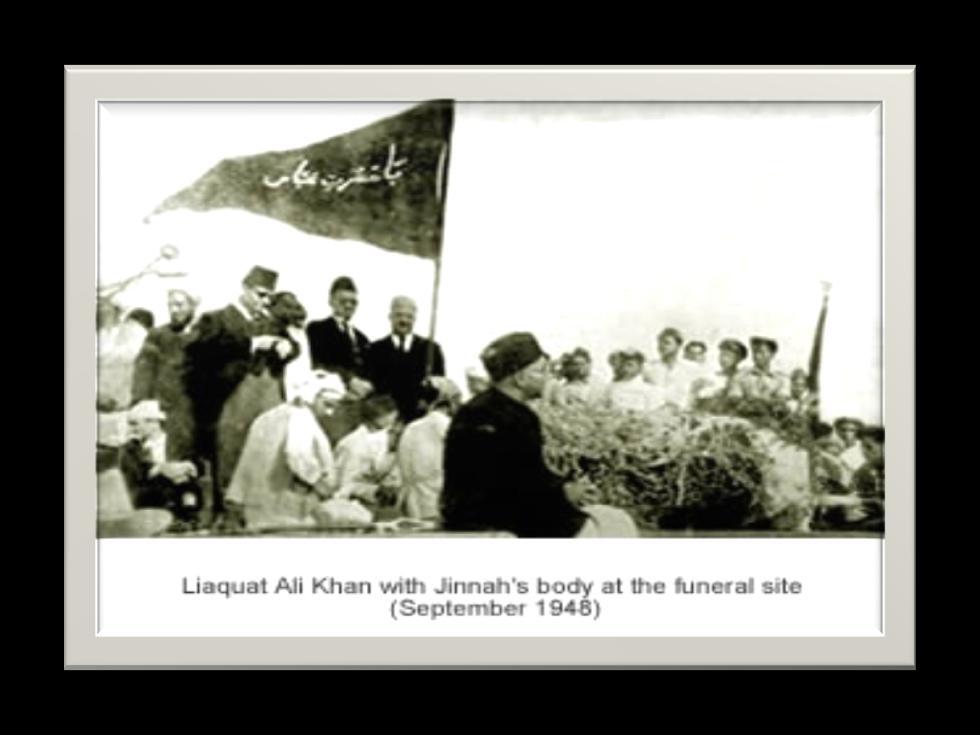 Q u a i d e A z a m M o h a m e d A l i J i n n a h 29 Jinnah s funeral cortege, Karachi, September 12, 1948.