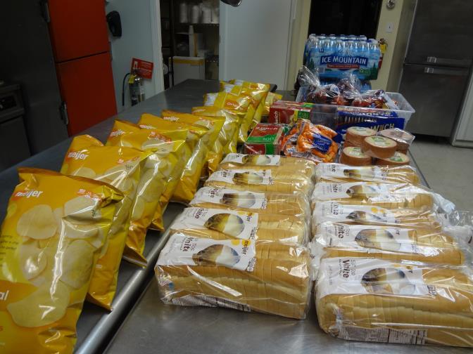 A Year Later: Knights Complete 100+ Sack Lunches for the Harvest Soup Kitchen in each Month from December 2013 to November 2014 What began in December of 2013 as a trial to make sack lunches for the