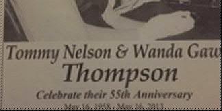18 July 1940, Baxter, Putnam Co., TN d. 28 February 2018, Livingston, Overton Co., TN, s/o Albert Cordell Thompson (1916-1945) & Elise Morgan (1916-1991).