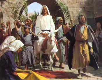 The ministry in Jerusalem! Triumphal entry!