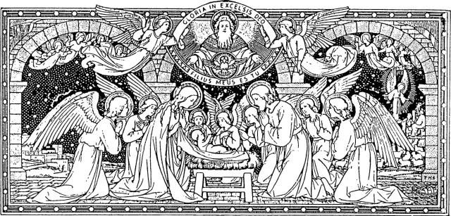 The Deacon sings: The Proclamation of the Birth of Christ The twenty-fifth day of December, when ages beyond number had run their course from the creation of the world, when God in the beginning