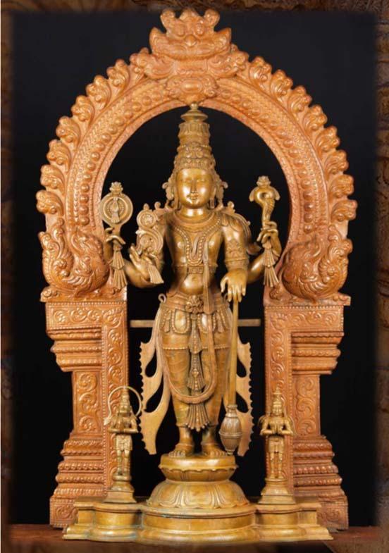 Vishnu a minor god in