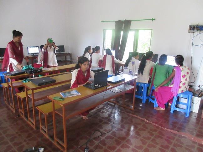 School in Lumbini. The school provides education to girls and women, with a curriculum that emphasizes reading, writing, computer literacy, health, hygiene, nutrition, and family planning.