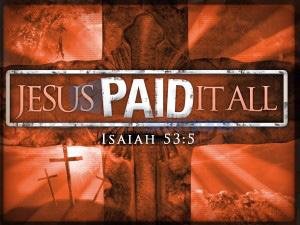 Made to be Sin for Us It is written in Colossians 2 that when Jesus was nailed to the cross, he took something out of the way, having that nailed to his cross with him.