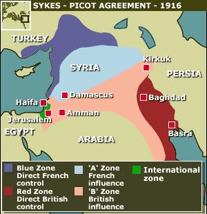 .. Hussein ibn Ali, Sharif of Mecca Sykes-Picot A