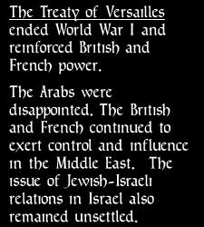 The Arabs were disappointed.
