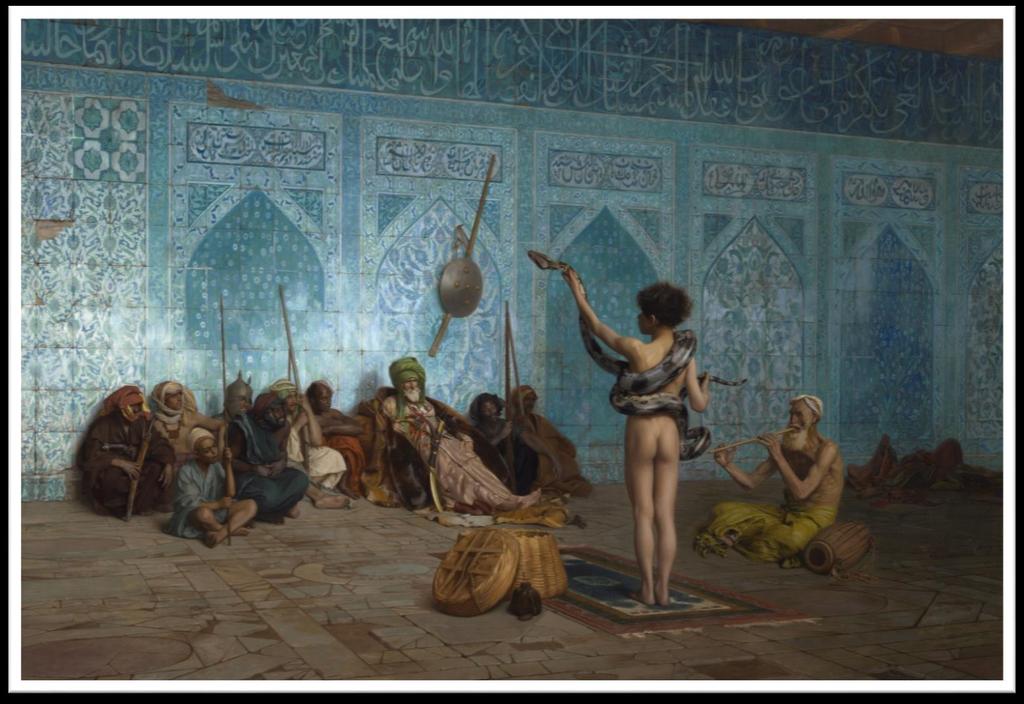 The cover of the first edition Orientalism is a detail from the