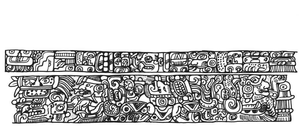 Figure 6: Tikal Incised Balckware Cache Vessel Gregorian Date: Between A.D. 360-