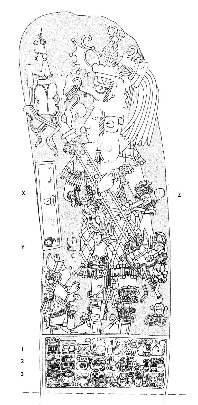 Figure 12: Caracol Stela 1 University of