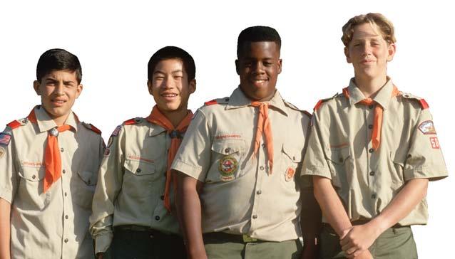 men and also to our country as a whole. Four Presidents - Kennedy, Ford, Clinton, and George W. Bush have participated in Scouting.