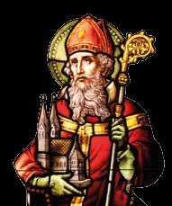Germnus Auxerre who consecrted him bishop, nd he returned to Irelnd in 432 where he converted King Loghire s dughters to Christinity.