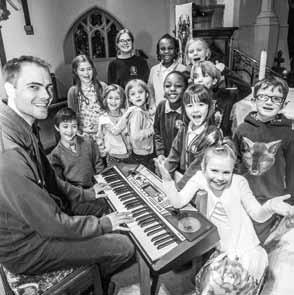 6 7 Book Club News Colin Hollowy on milestone for Christ Church s book club Welcome to our choir With so mny benefits to body nd soul, why not give singing try this yer nd join our hppy bnd children,