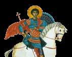 He ws born in lte 3rd century AD in Cppdoci. He becme soldier nd refused to tke prt in systemtic persecution Christins in 303 reby denying his Christin fith.