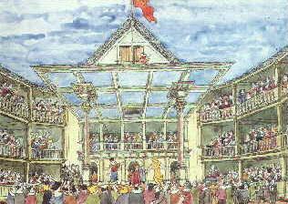 The Theatres and Conventions Before building permanent playhouses plays were performed in the yards of the inns.