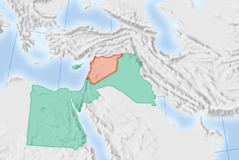 Middle East, 1919 1935 20 E 40 N Mediterranean Sea W S GREECE N E LIBYA It. BULGARIA EGYPT British protectorate until 1922 30 E Cyprus Nile R.
