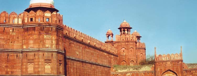 The Red Fort Lal Qila in Delhi. Day 1 Arrive in New Delhi You are met upon arrival at Delhi International Airport and transferred to your hotel.