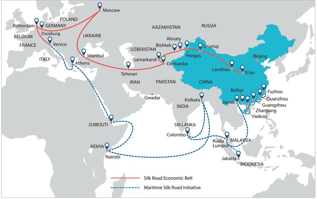 HONG KONG AS THE DEAL MAKER CASE SCENARIO Countries among the Belt 1 and Road would like to take a
