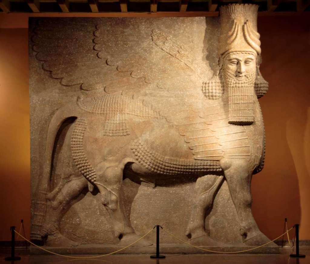 Lamassu. Palace of Sargon II, ca.
