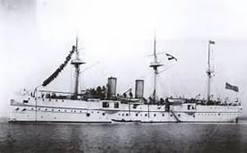 Sampson was promoted to Captain in March of 1890, and, that spring, moved his family to California to oversee the final stages of construction of the cruiser San Francisco.