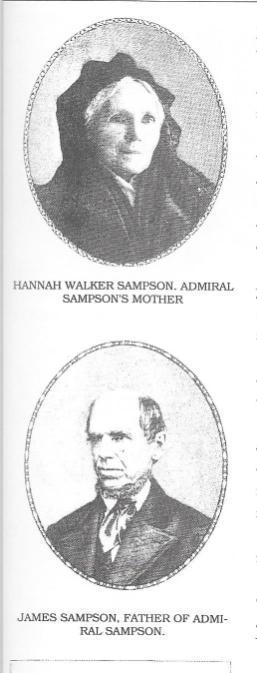 Both of his parents, James Sampson and Hannah Walker Sampson, had