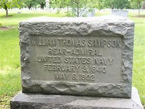 After suffering a stroke in September of 1901, Sampson went into seclusion at Lake Sunapee, New Hampshire.