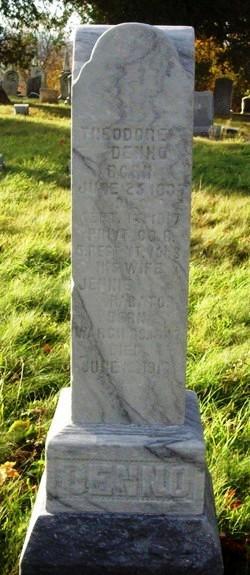 (RABTOY surname) i. Venis; b. 1876; at home in 1880; m. Carrie M. Twine (1886-1918); d. 1941; bur. Maple Grove Cemetery, Wallingford, Vermont. ii. Delia Rosina; b.