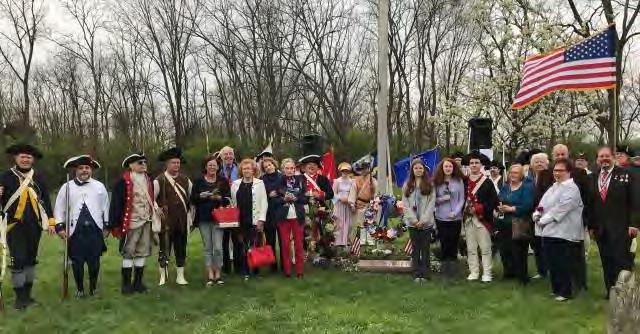 The April 22 service showcased the many marked improvements made at the cemetery grounds by the city since they were given control by the Presbyterian Church more than a