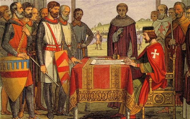 Magna Carta In an effort to raise money for war against France, King John levied excessive taxes, thereby weakening his support throughout the country.