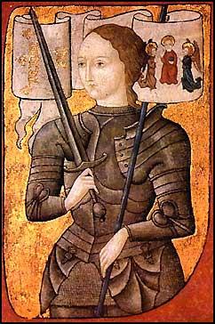 Joan of Arc One of the French heroines of the Hundred Years War was Joan of Arc (Jeanne d Arc).