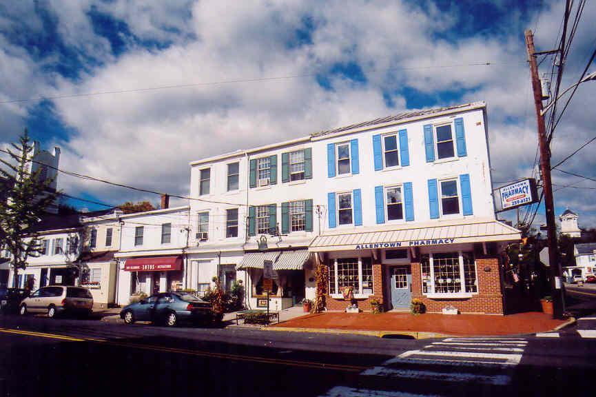 Allentown is a historical village with many cozy shops.