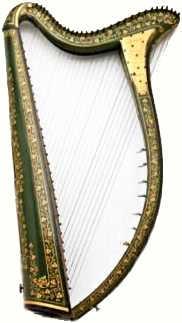 Otherwise known as the heraldic harp or Gaelic harp, Celtic harps have been part of the Irish landscape for centuries.