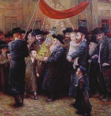 OCTOBER2018 TISHREI/CHESHVAN 5779 ywwga, iuajqhra, SIMCHAT TORAH Simchat Torah marks the day we complete the reading of the Torah in its annual cycle.