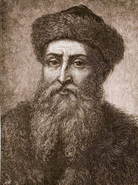 Johann Gutenberg Developed the printing press in 1440.