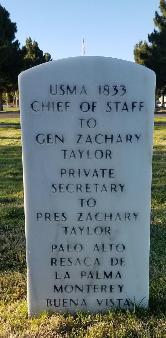 The last surviving child of President Zachary Taylor, Miss Betty died at Winchester, Virginia, July 25, 1909, at the age of 85.