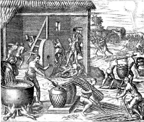 American natives forced labor Forced labor was an inhuman road to get them to convert to Christianity.