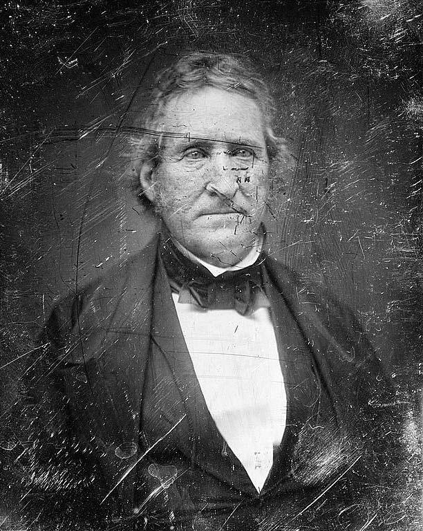 Senator Thomas Hart Benton Senator Thomas Hart Benton was the first senator from Missouri, and served 30 years. He was very powerful and a main supporter of manifest destiny.