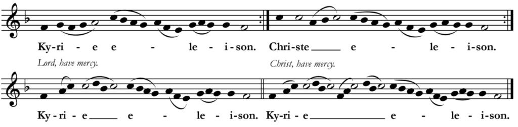 KYRIE MASS XVII THE LITURGY OF THE WORD The Mass readings are found on page 27 in Sunday