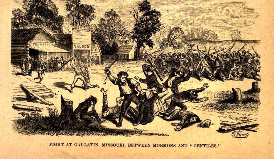 Knock down at Gallatin Aug. 6, 1838 Monday morning on Aug.