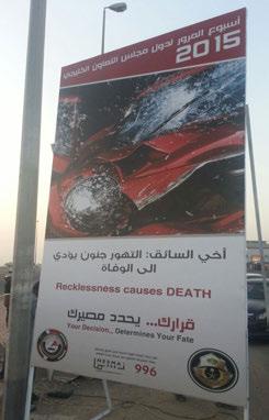 GROUP NEWS continued Nesma Holding Spreads Road Safety Awareness Your Decision Defines Your Fate