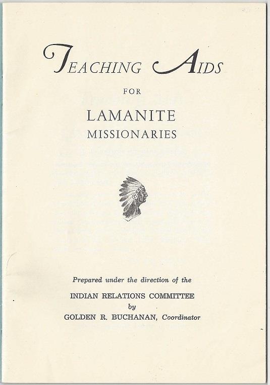 Prepared under the direction of the Indian Relations Committee and published under the direction of the Radio, Publicity, and Mission Literature Committee.